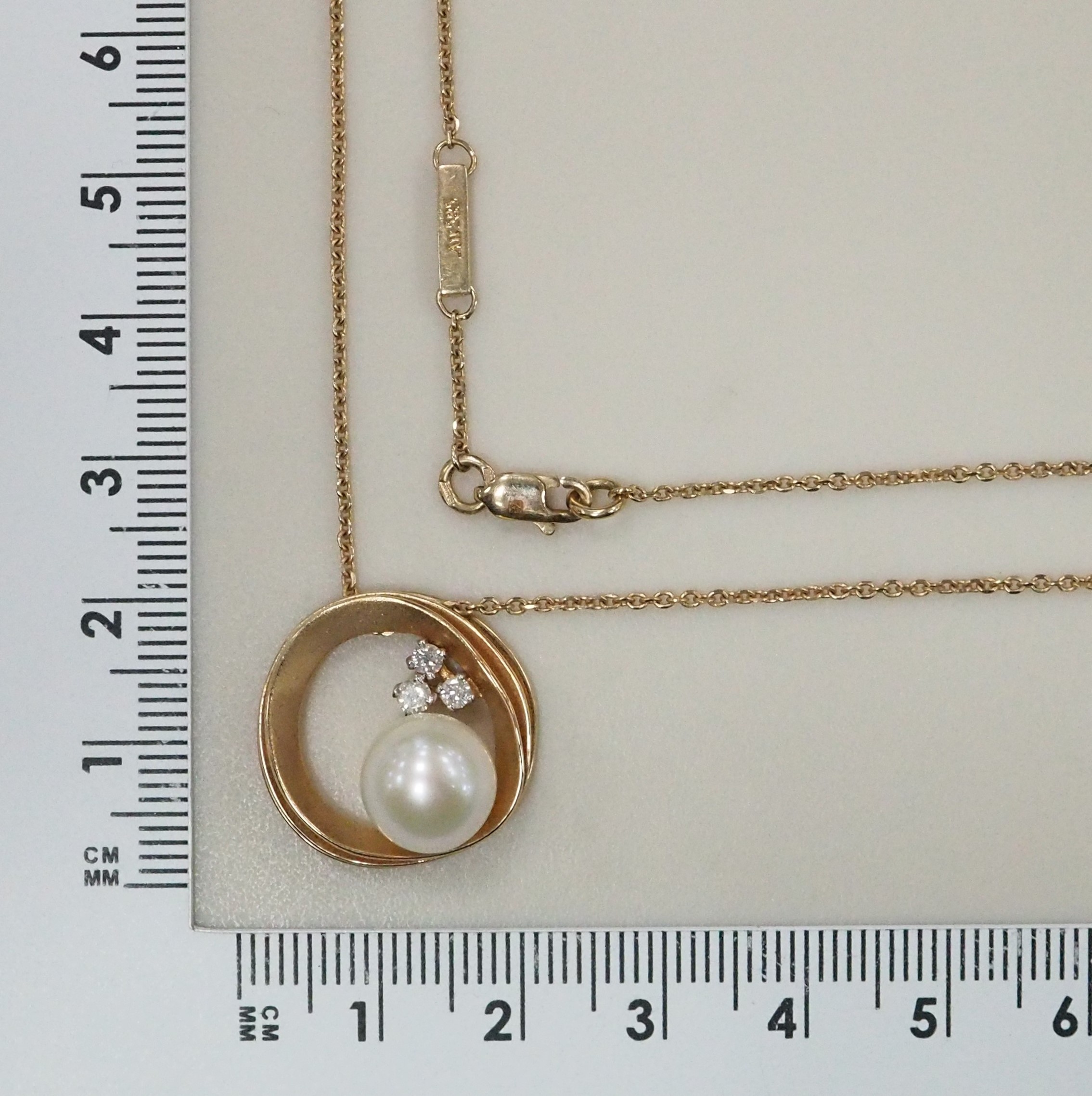 10712-000198 Колье (Au 585)